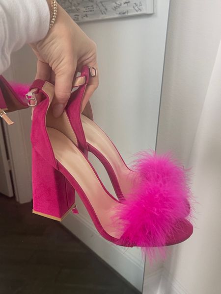 These pink feather heels (less than $20) are sure to make any outfit pop! I wore them to a Mean Girls event last night but also would be so cute for Valentine’s Day  

#LTKshoecrush #LTKSeasonal #LTKfindsunder50