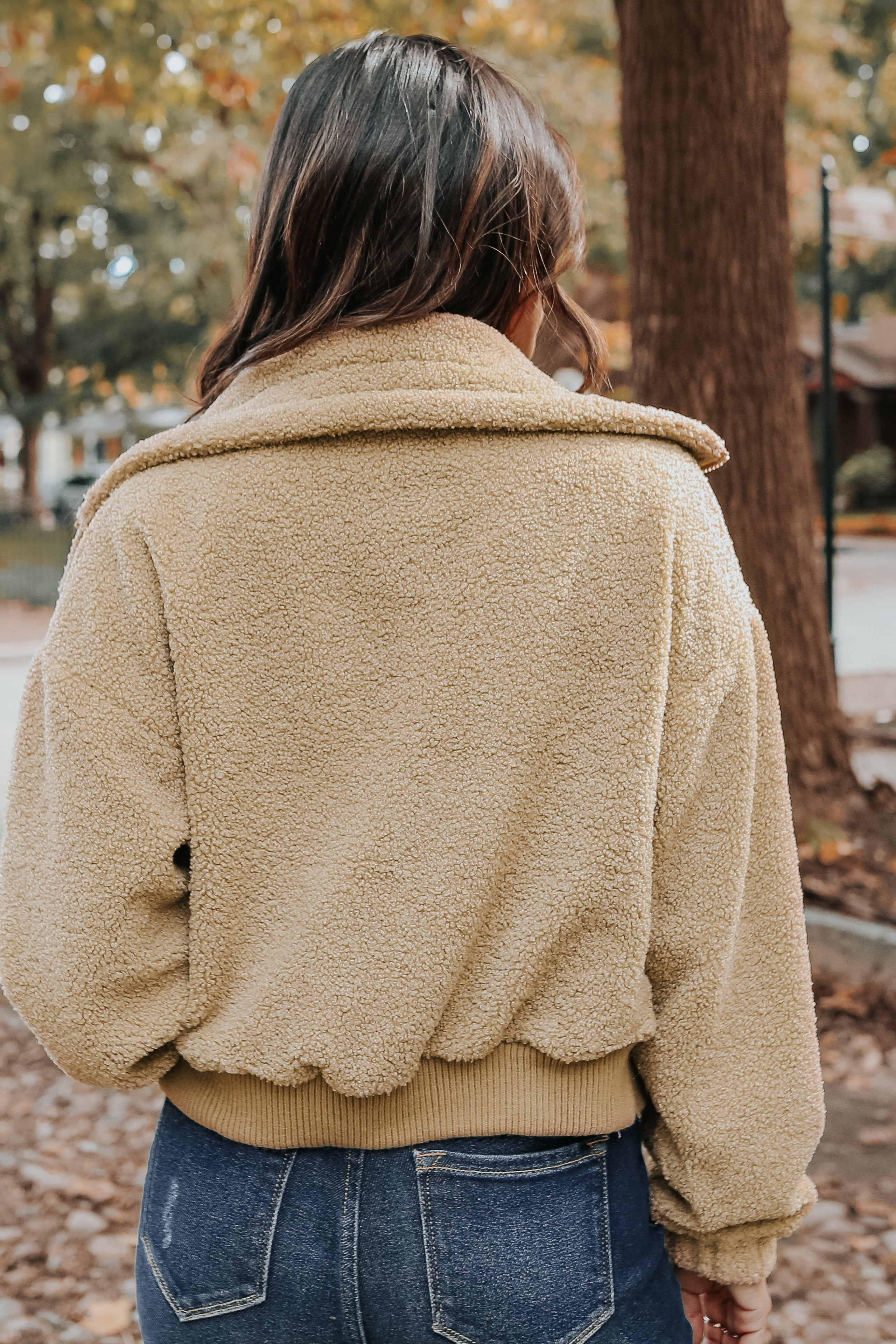 Mountainside Zip Up Teddy Bomber Jacket | Magnolia Boutique