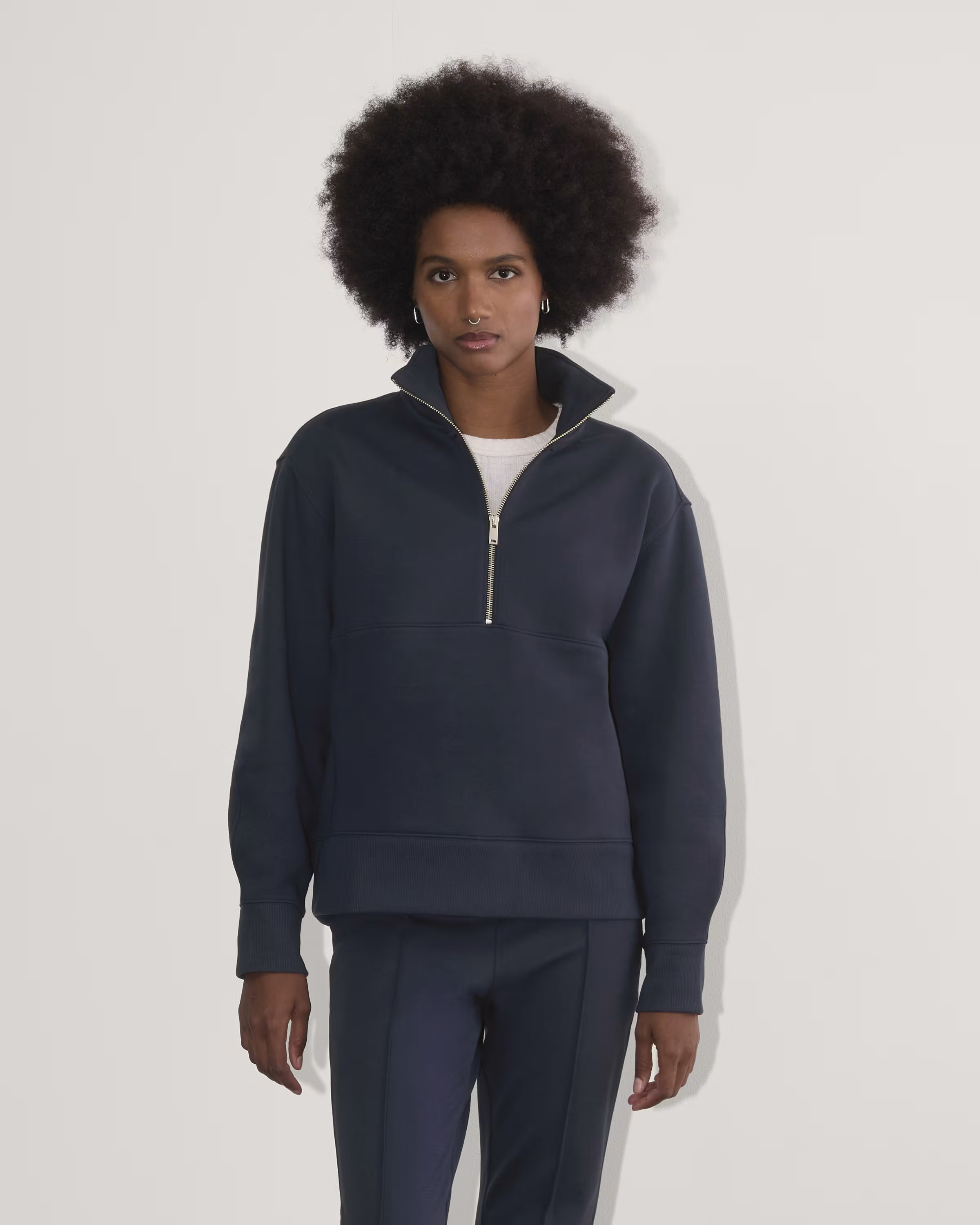 The Laid-Back Half-Zip Sweatshirt | Everlane