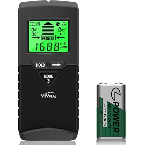 Stud Finder Wall Scanner - 4 in 1 Electric Wood Detector, Sensor Wall Scanner with LCD Display, Beam | Amazon (US)