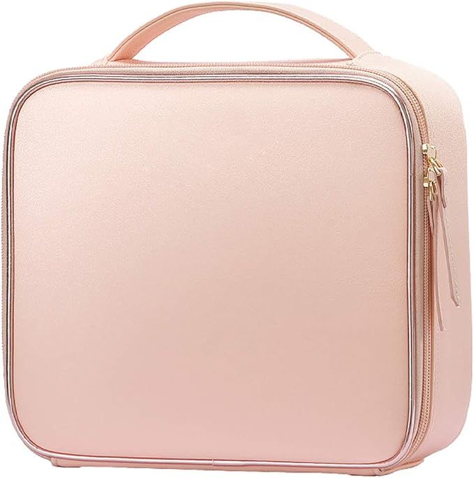 Stagiant PU Leather Makeup Bag Cosmetic Case Travel Beauty Box Hairdressing Tools Organiser Stora... | Amazon (UK)