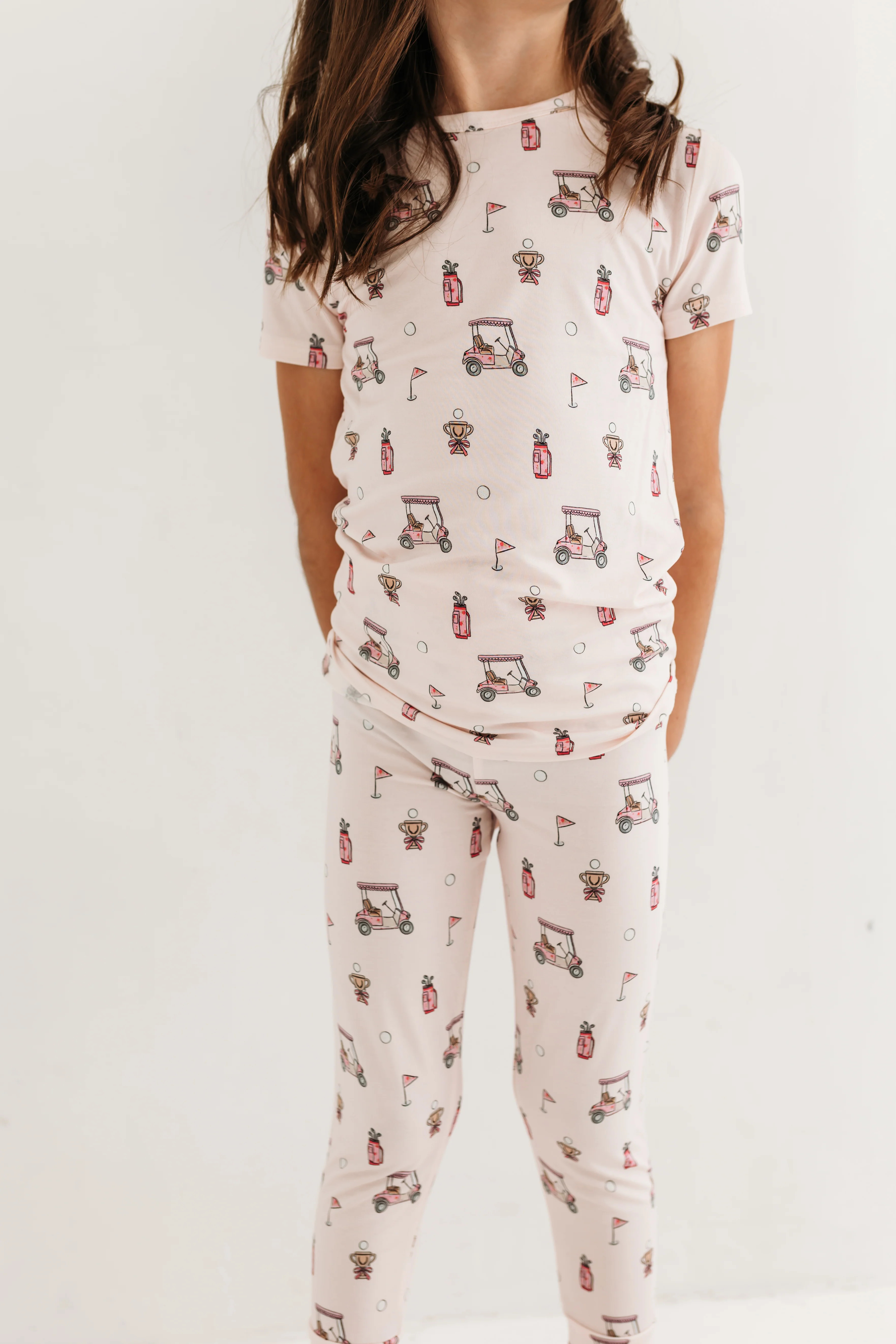 Pink Golf Two Piece Set | In My Jammers