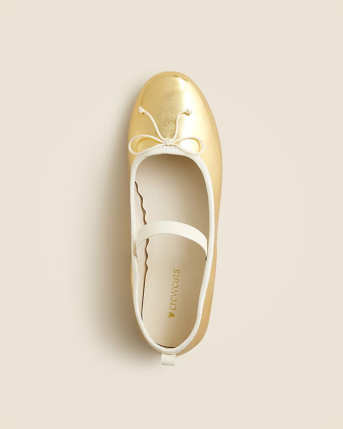 Girls' strappy ballet flats | J. Crew US