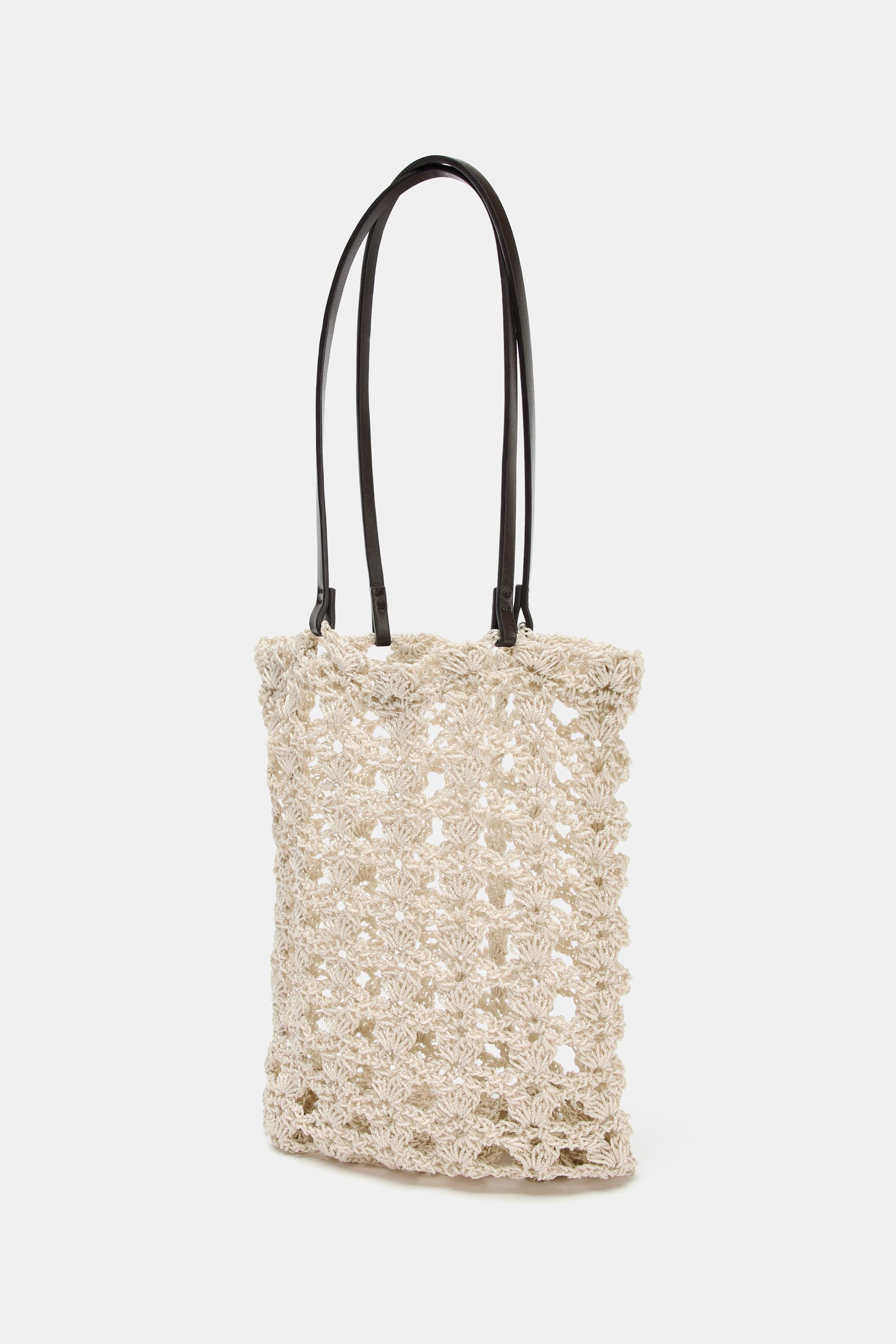 CROCHET MINI TOTE | Zara US