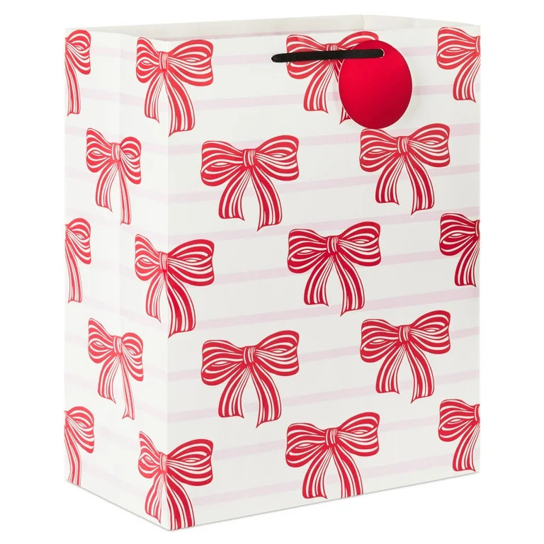 Hallmark Large Valentine's Day Gift Bag (Red Bows) | Walmart (US)