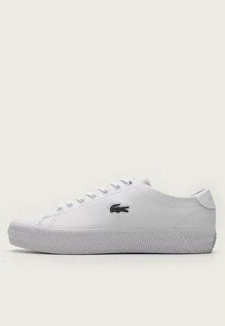 Tênis Lacoste Confort Branco | Dafiti (BR)