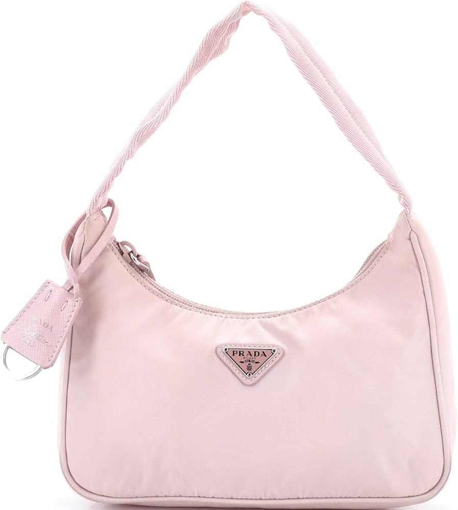 Amazon.com: Prada, Pre-Loved Re-Edition 2000 Hobo Tessuto Mini, Pink : Amazon Luxury | Amazon (US)