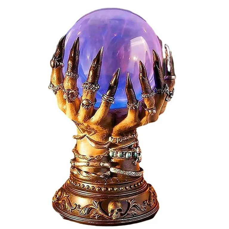 Halloween Crystal Ball Witch Celestial Crystal Ball Flashing Crystal Ball For Halloween Decoratio... | Walmart (US)
