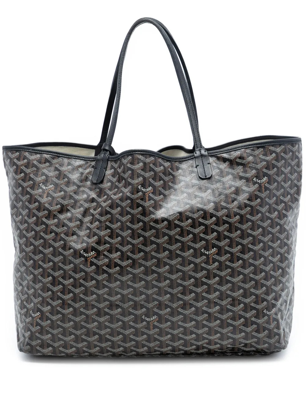 Goyard Pre-Owned 2018 Goyardine Saint Louis GM Tote Bag | Black | FARFETCH | Farfetch Global