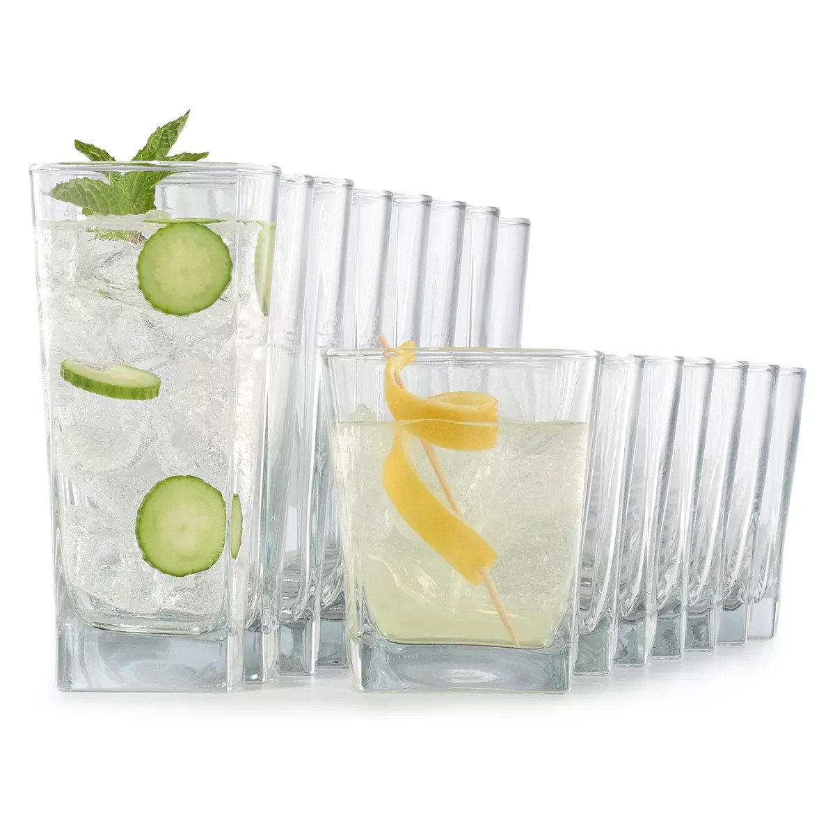 Food Network™ 16-pc. Classico Drinkware Set | Kohl's