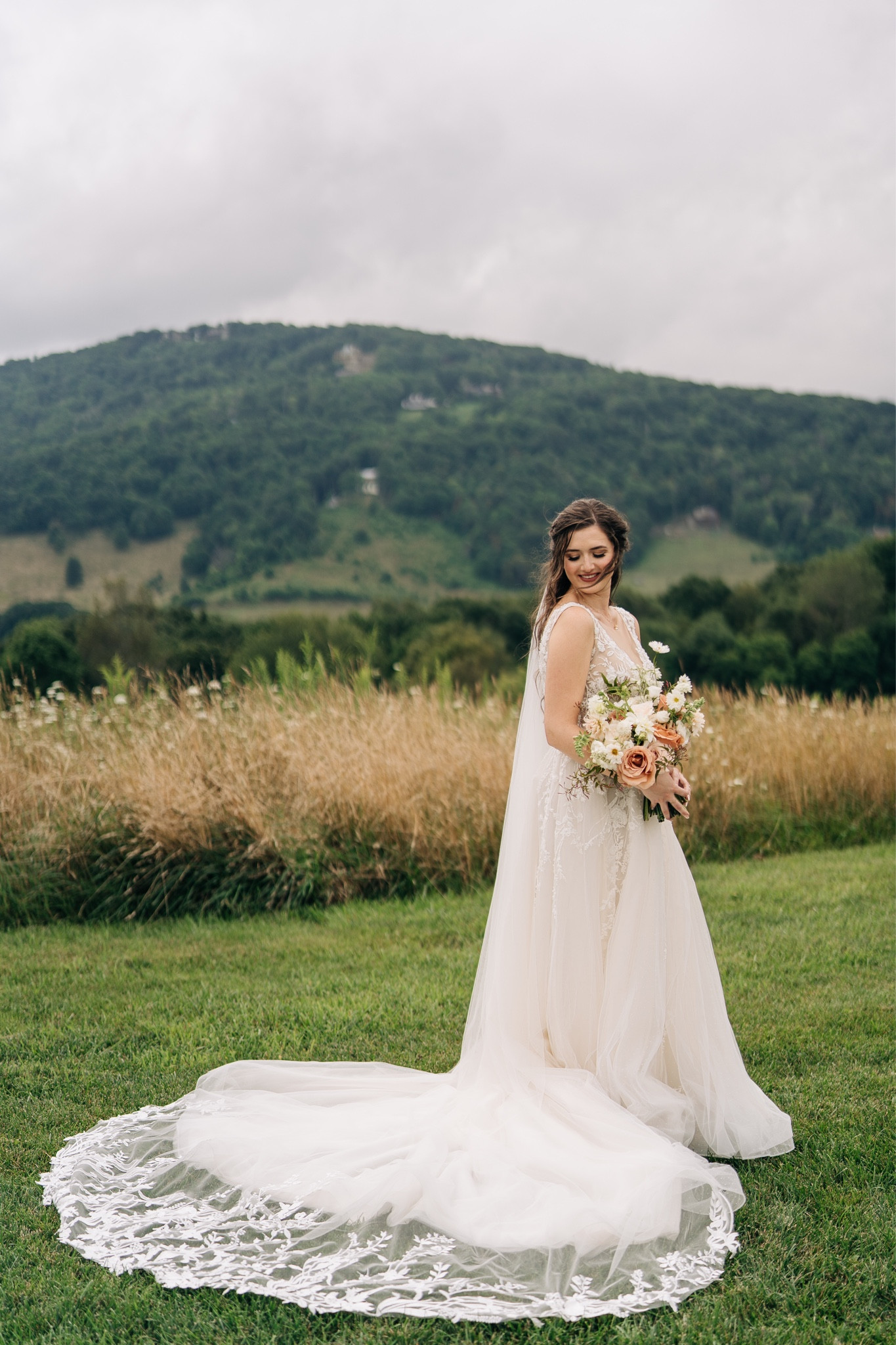 I can’t believe I found the perfect veil to match my wedding dress on Etsy!! Seriously the embroidery was exactly like the details on my dress and so much more affordable ✨ 👰🏻‍♀️💍 I was able to customize the cathedral length version to remove the details coming up the sides, to match the chapel design! Linked both in this post ❤️ #weddingveil #veil #weddingfashion 

#LTKstyletip #LTKbeauty #LTKwedding