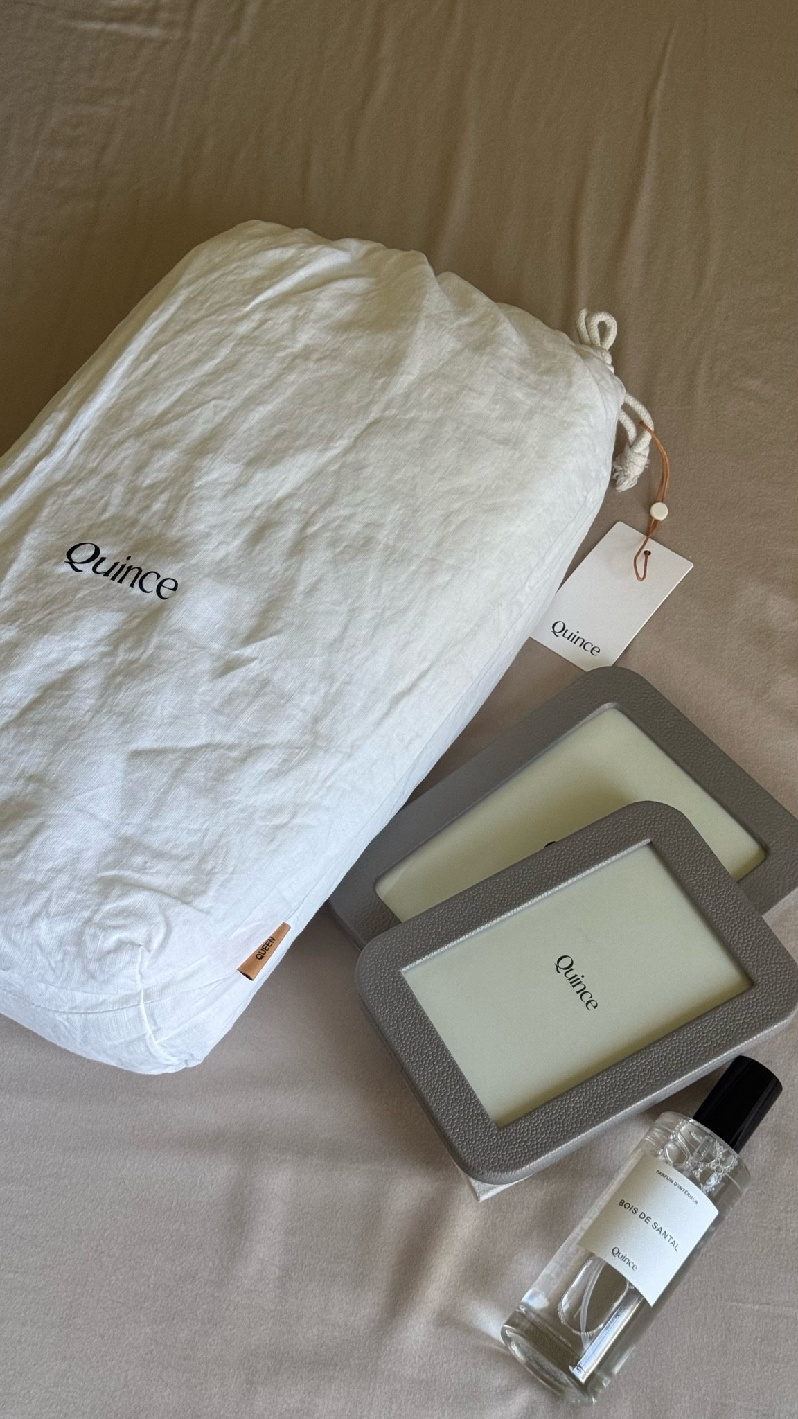 Quince bedding, picture frames, room spray, bedroom decor, dresser decor, linen sheets

#LTKHome