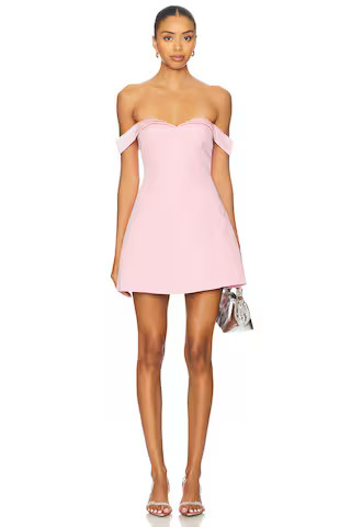 Runaway The Label Ebony Mini Dress in Musk from Revolve.com | Revolve Clothing (Global)