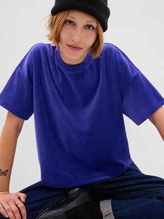 Velour T-Shirt | Gap (US)