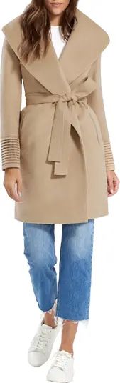 SENTALER Shawl Collar Alpaca & Wool Blend Coat | Nordstrom | Nordstrom