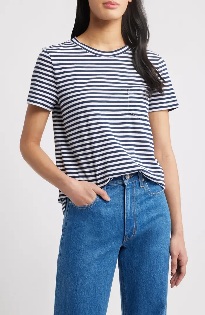 Caslon® Cotton & Modal T-Shirt | Nordstrom | Nordstrom