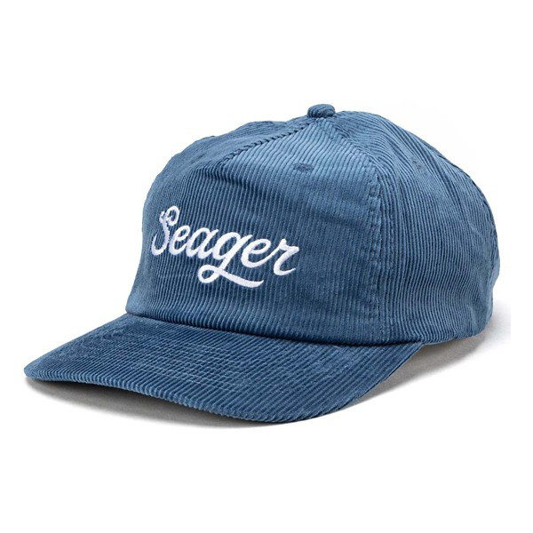 Men's Seager Co. Big Corduroy Snapback Hat One Size Big Blue | Scheels