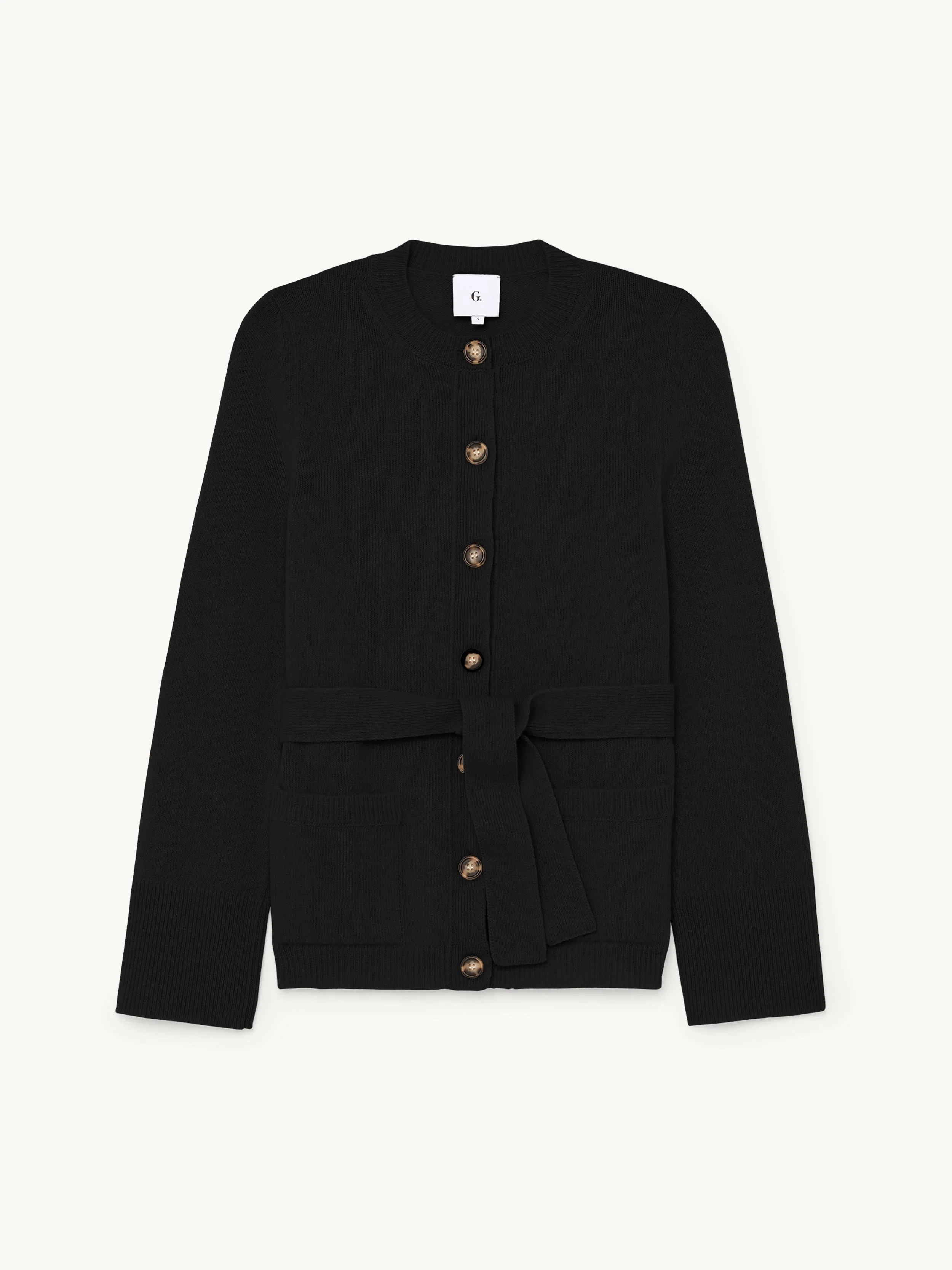 The Slim Belted Cardigan | goop