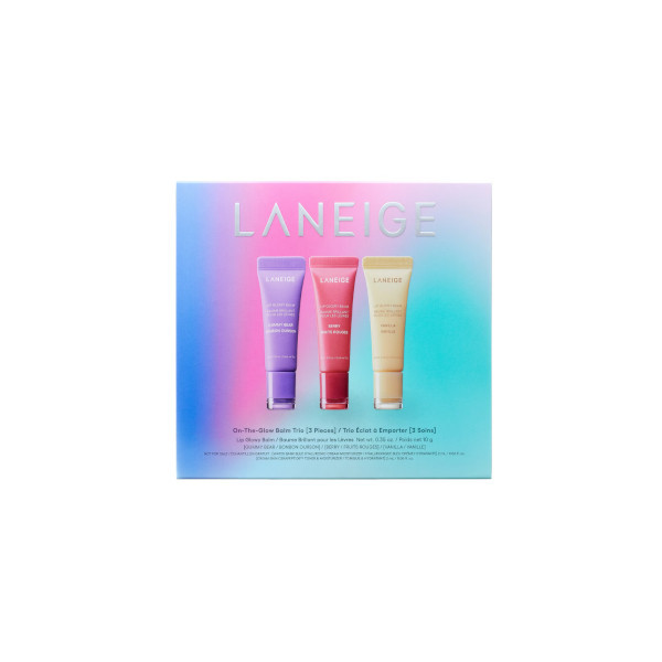LANEIGE - On-the-Glow Lip Balm Trio - 1 Set (3 items) | Stylevana