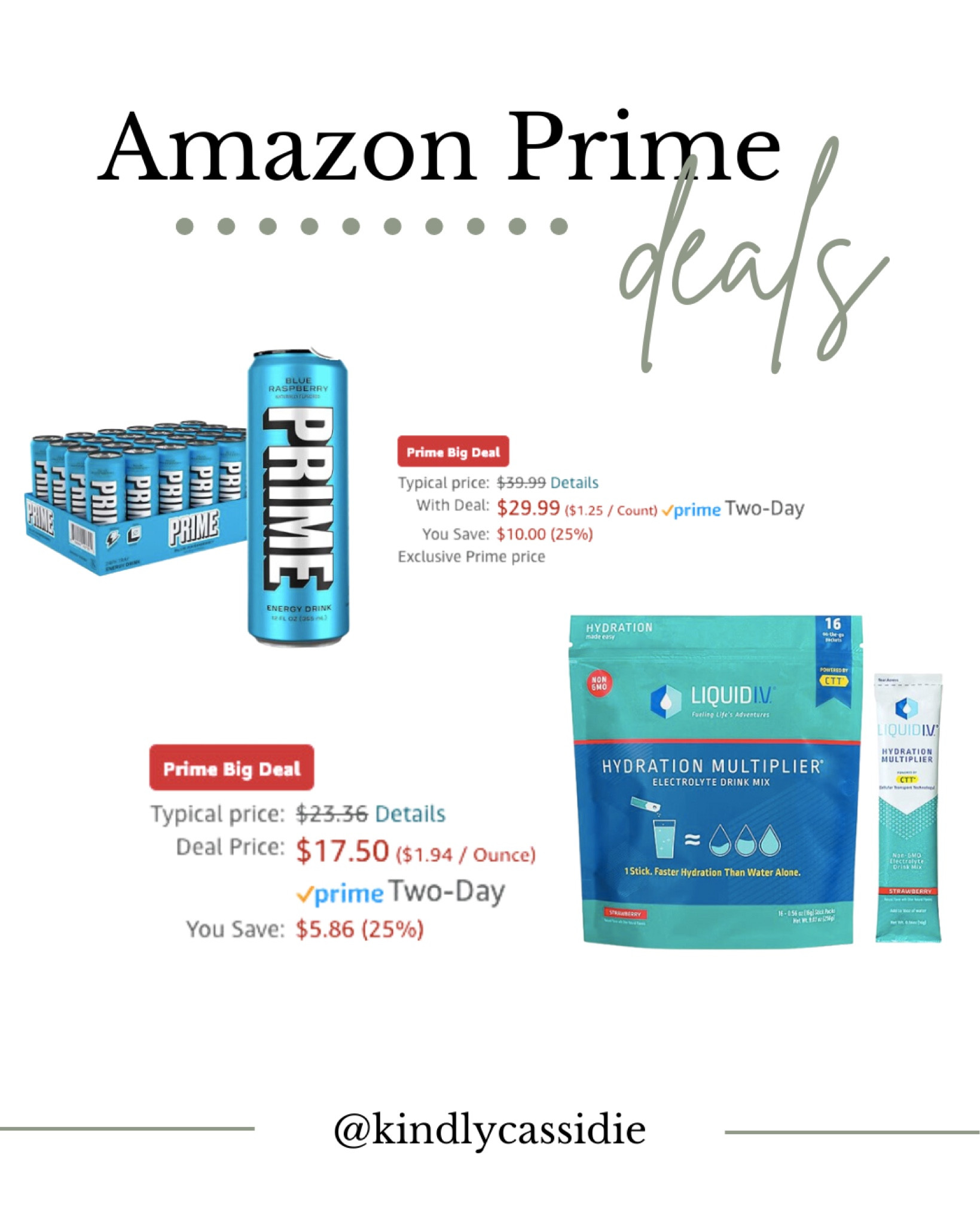 Amazon Prime Day Finds 🛍️

These are some of Noah and I’s favorite drinks, so definitely here to save some 🤑

#LTKxPrime #LTKhome #LTKfitness