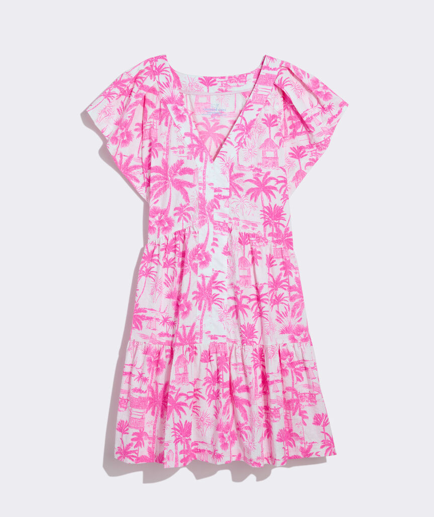 Printed Sophie Harbor Dress | vineyard vines