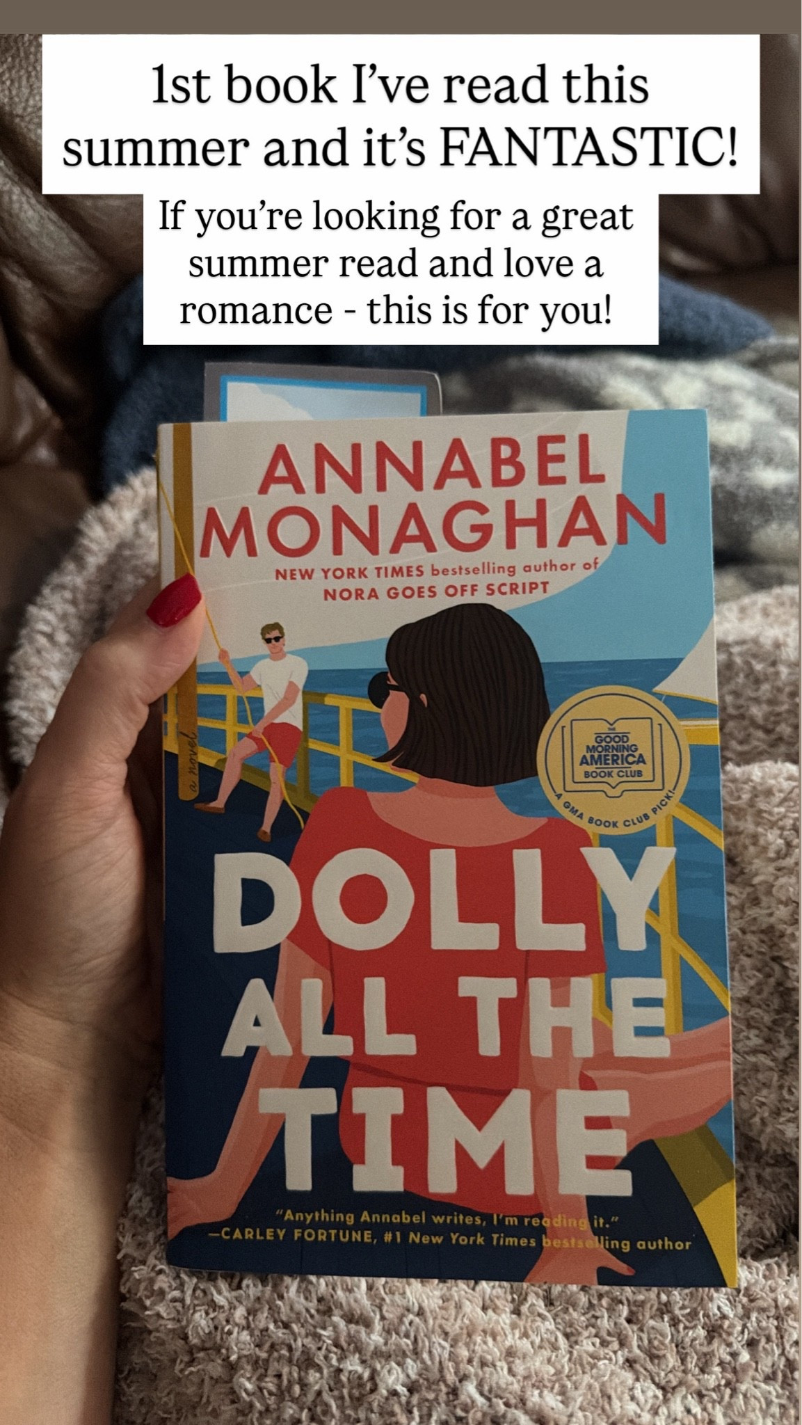 Best summer read! Dolly All The Time by Annabel Monaghan

#LTKmomlife