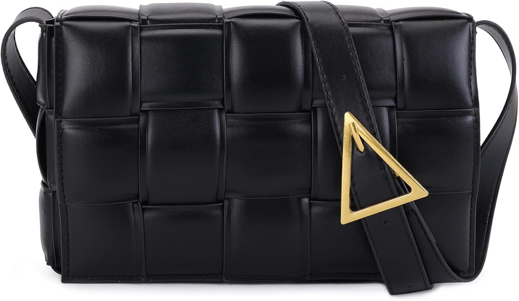 MAXWISE Soft Woven Padded Cassette Small Crossbody Bags For Women Shoulder Bag Clutch Purses Squa... | Amazon (US)