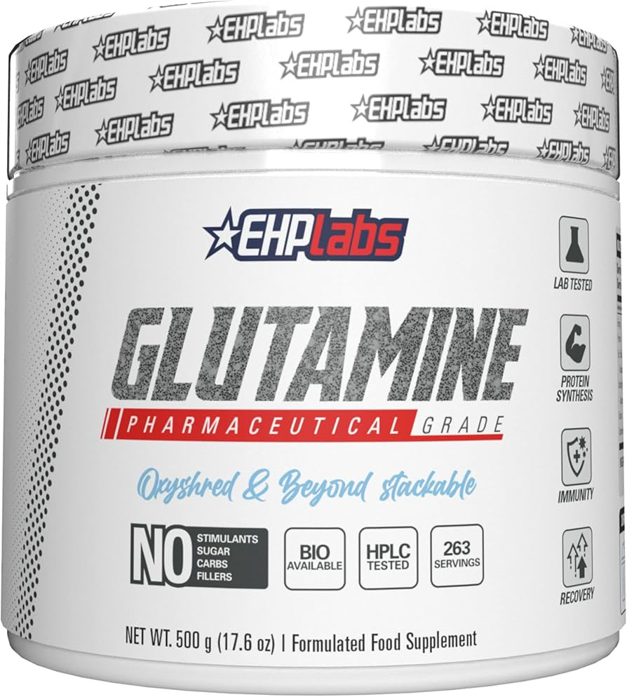 EHP Labs L Glutamine Powder Amino Acids - L-Glutamine, Workout Recovery, Immune Health & Gut Heal... | Amazon (US)