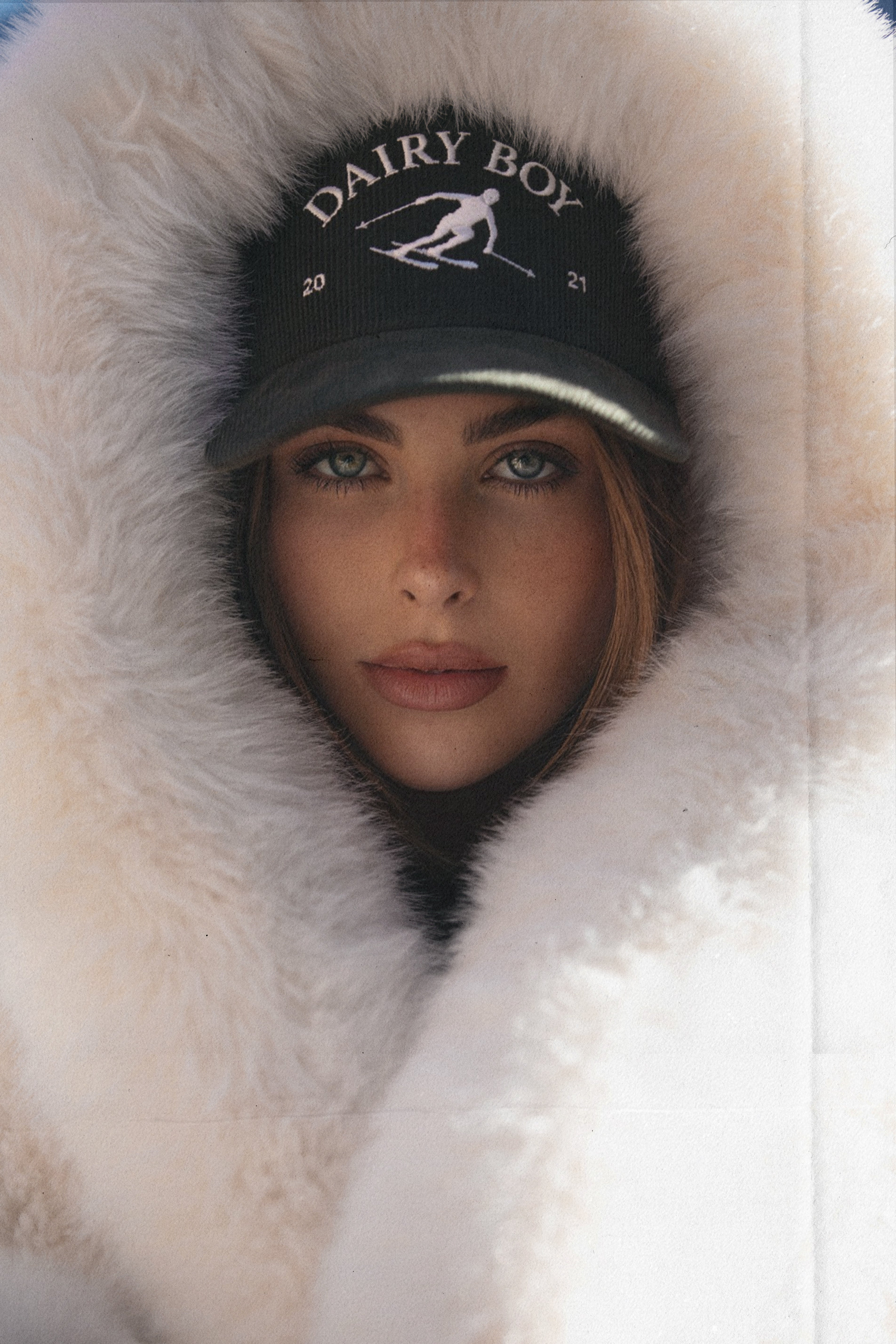 Mountain Corduroy Trucker Hat - Pine | Dairy Boy