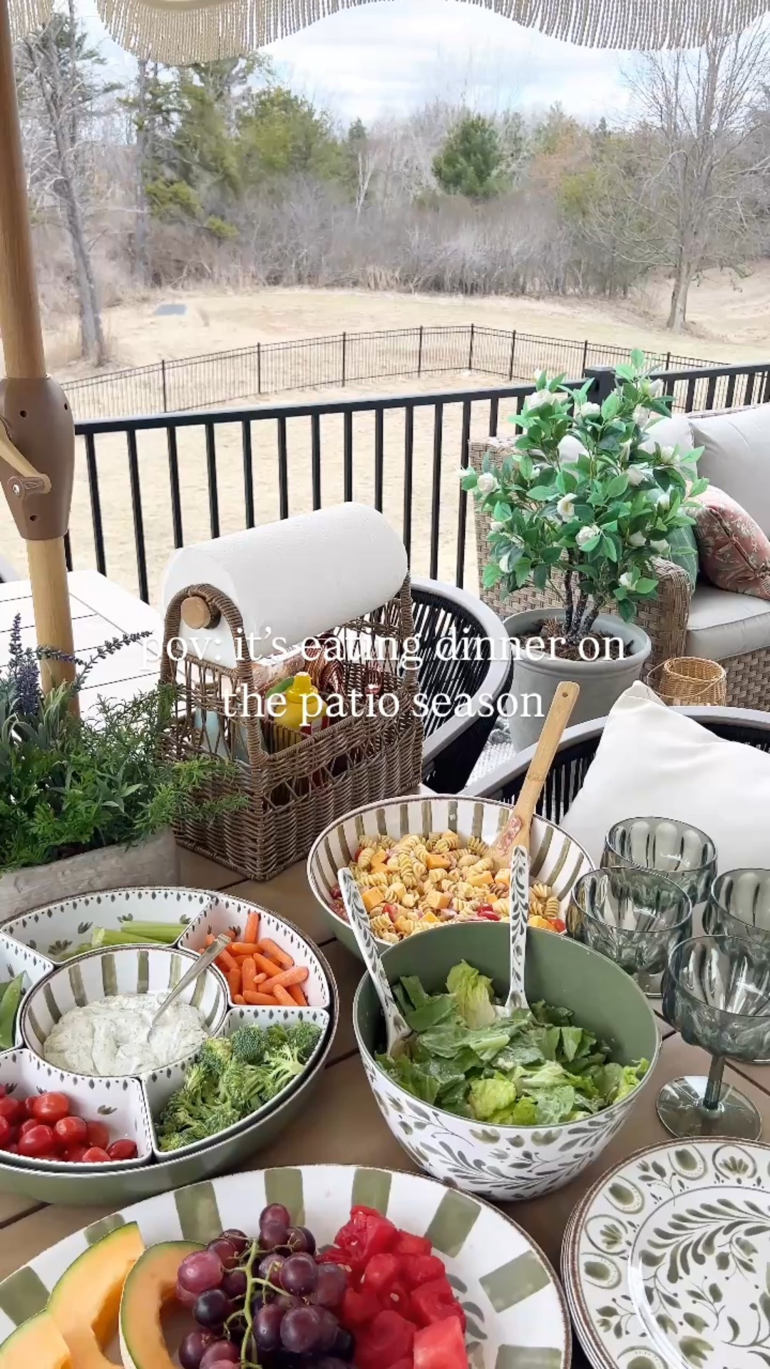 Outdoor serveware perfect for patio dining! 

#LTKHome #LTKSeasonal #LTKFindsUnder100