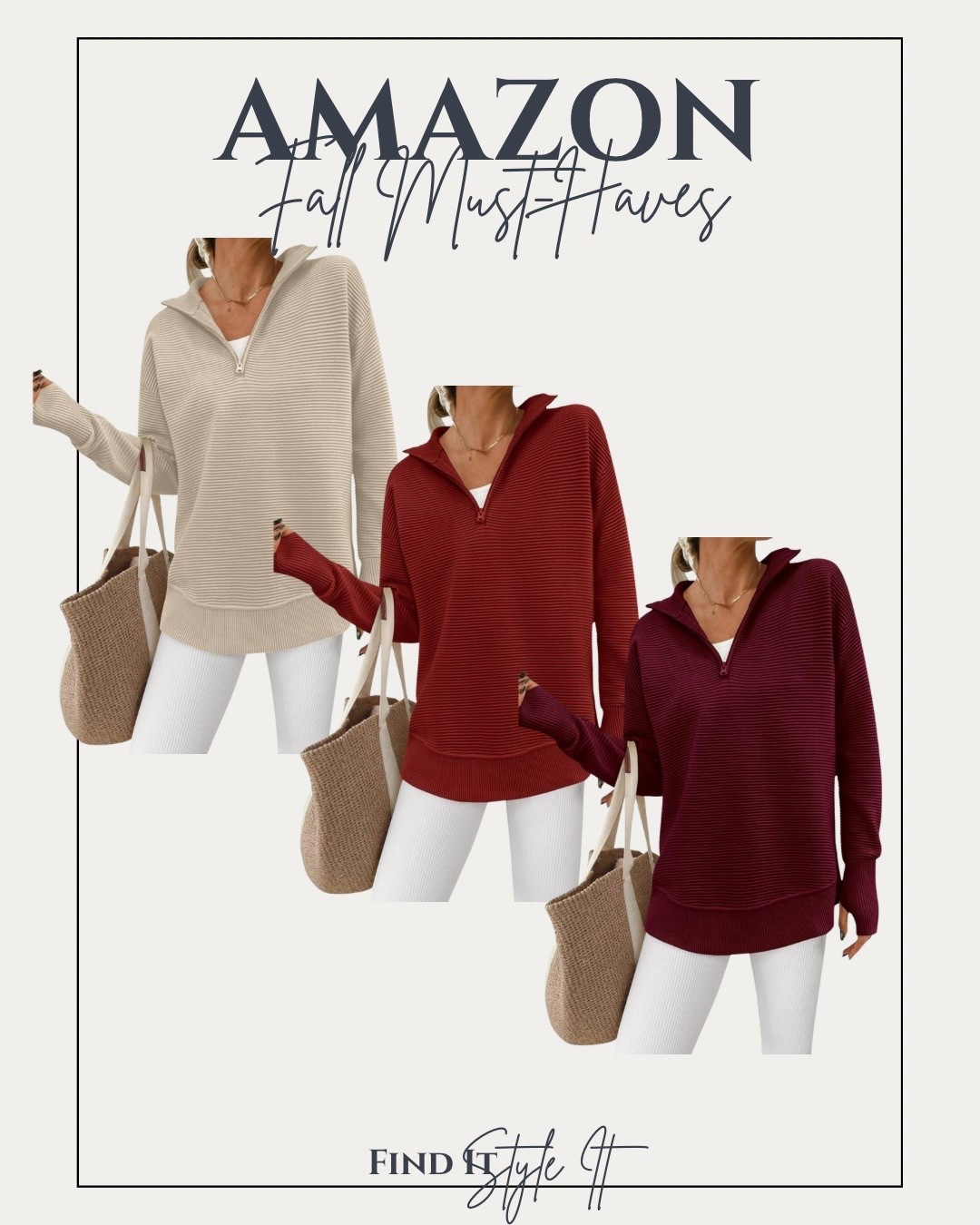 Sweater weather is here 

#LTKstyletip #LTKcanada #LTKworkwear