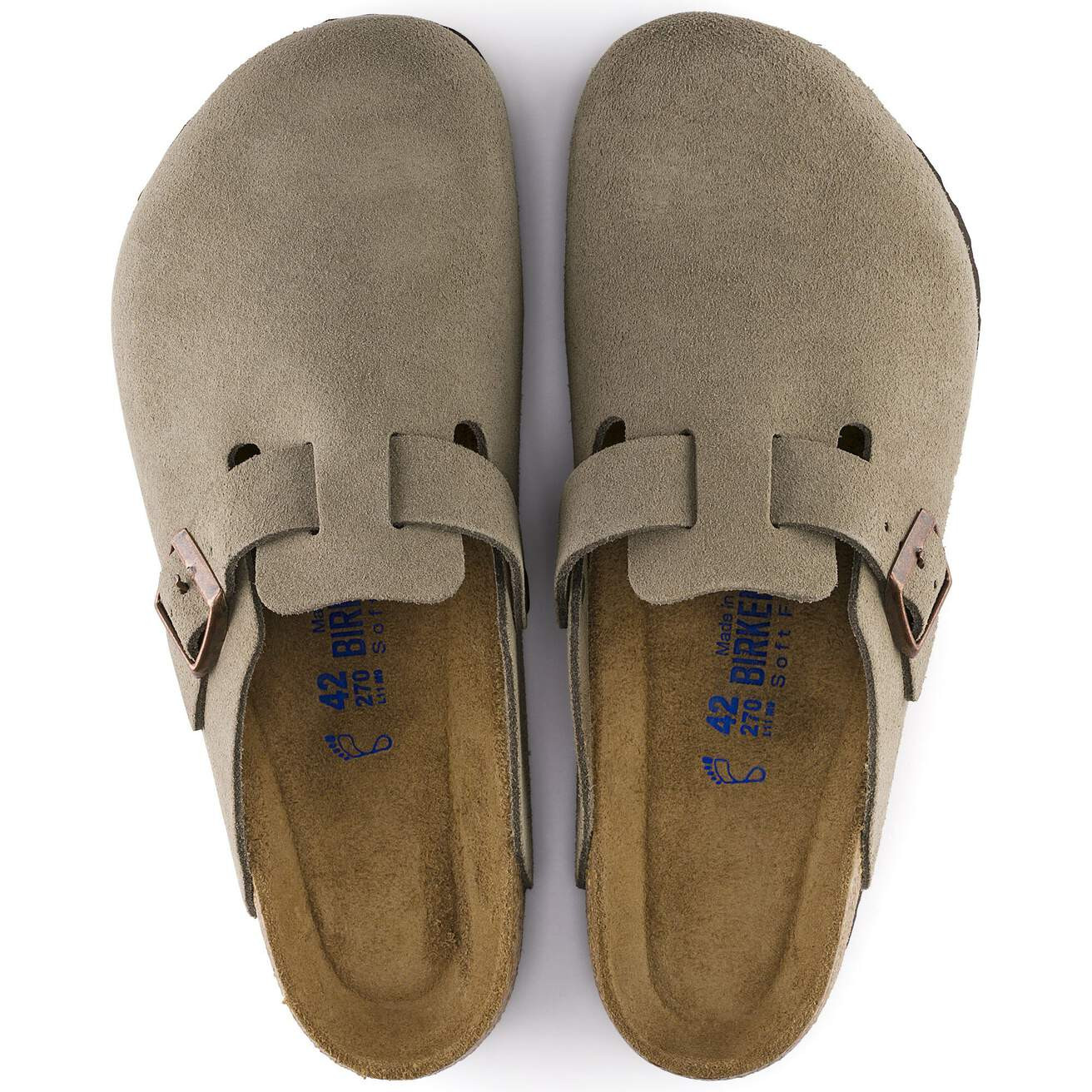 Buy Boston Soft Footbed Suede Leather for USD 169.95 | Birkenstock US | Birkenstock USA