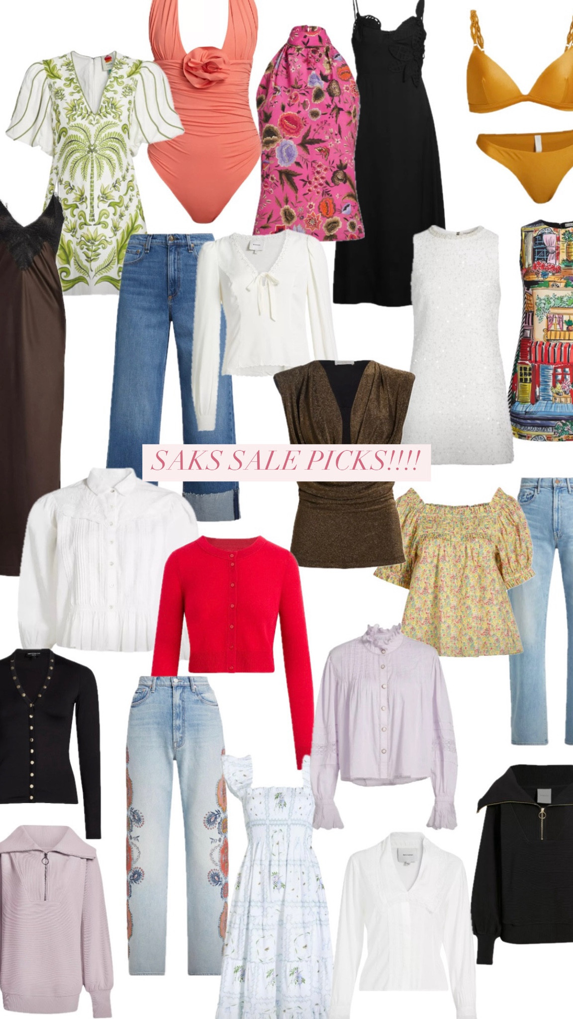 Saks sale picks!!! ✨

#LTKSeasonal #LTKFindsUnder100 #LTKFindsUnder50