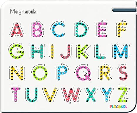 Magnatab Playskool A to Z Uppercase Letters — Learning and Sensory Drawing Tool — for Ages 3+ | Amazon (US)