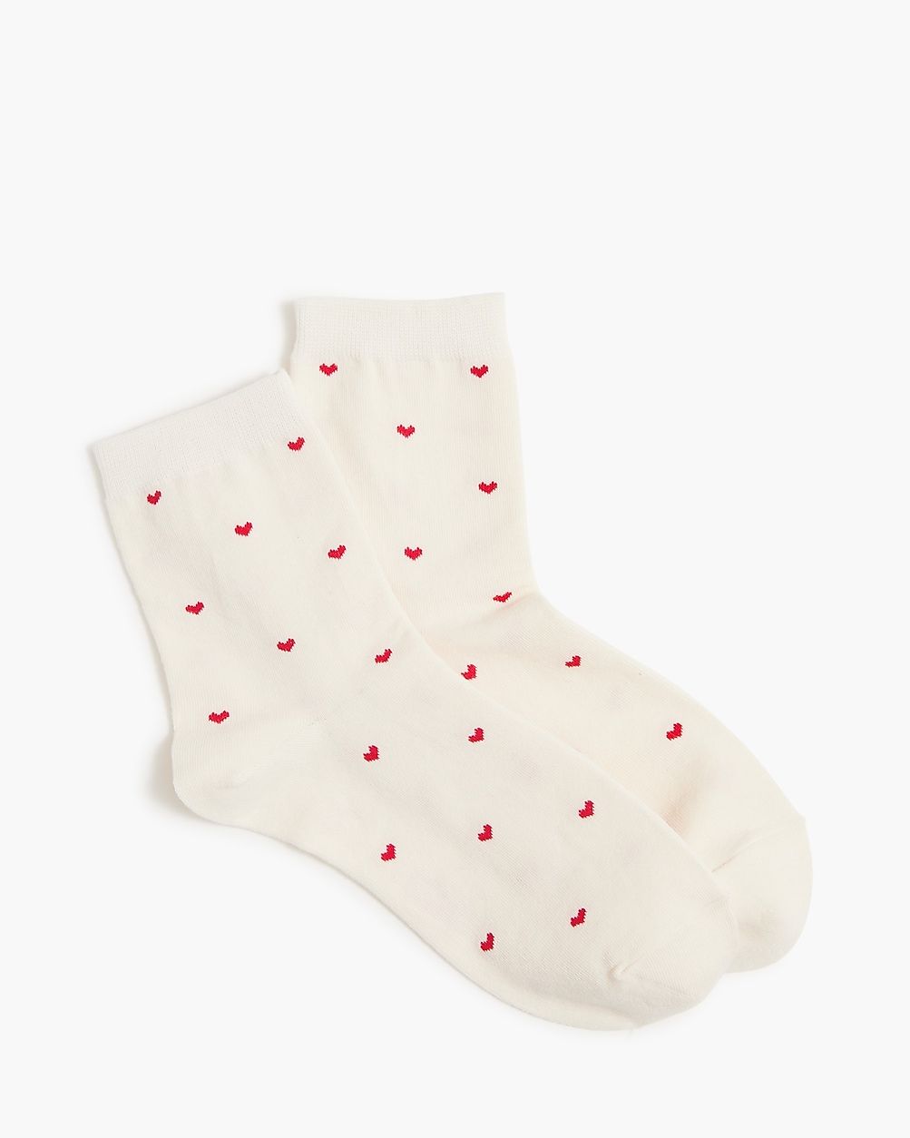 Tiny hearts boot socks | J.Crew Factory