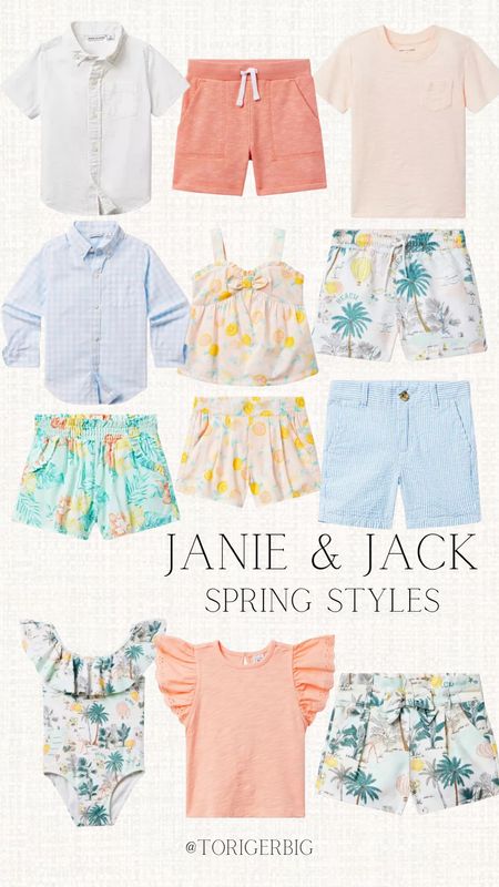Janie & Jack - spring styles!

Boy spring clothes, girls spring clothes, spring break finds for kids

#LTKfindsunder50 #LTKkids #LTKfamily