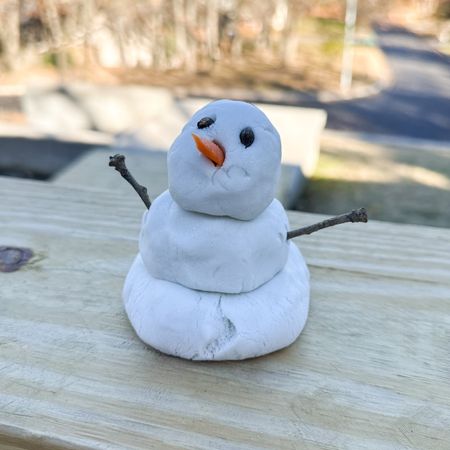 We found this snowy dream sand and made a snowman using sticks and rocks from outside. It was such a fun and easy little craft! 

#LTKfamily #LTKkids #LTKSeasonal
