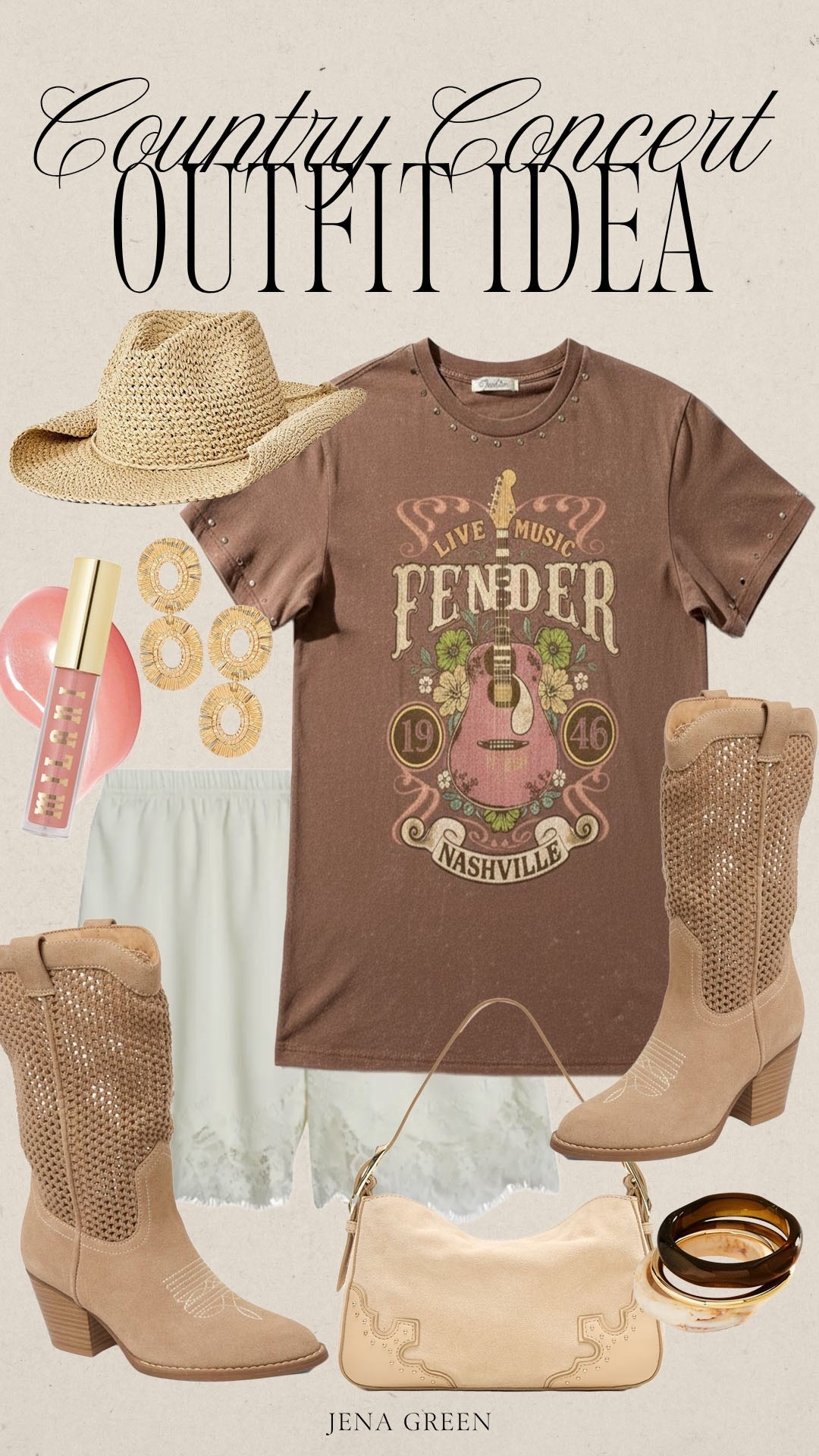 Country Concert Outfit Idea | Concert Look | Graphic Tee | Lace Shorts 

#LTKFestival #LTKootd #LTKSeasonal