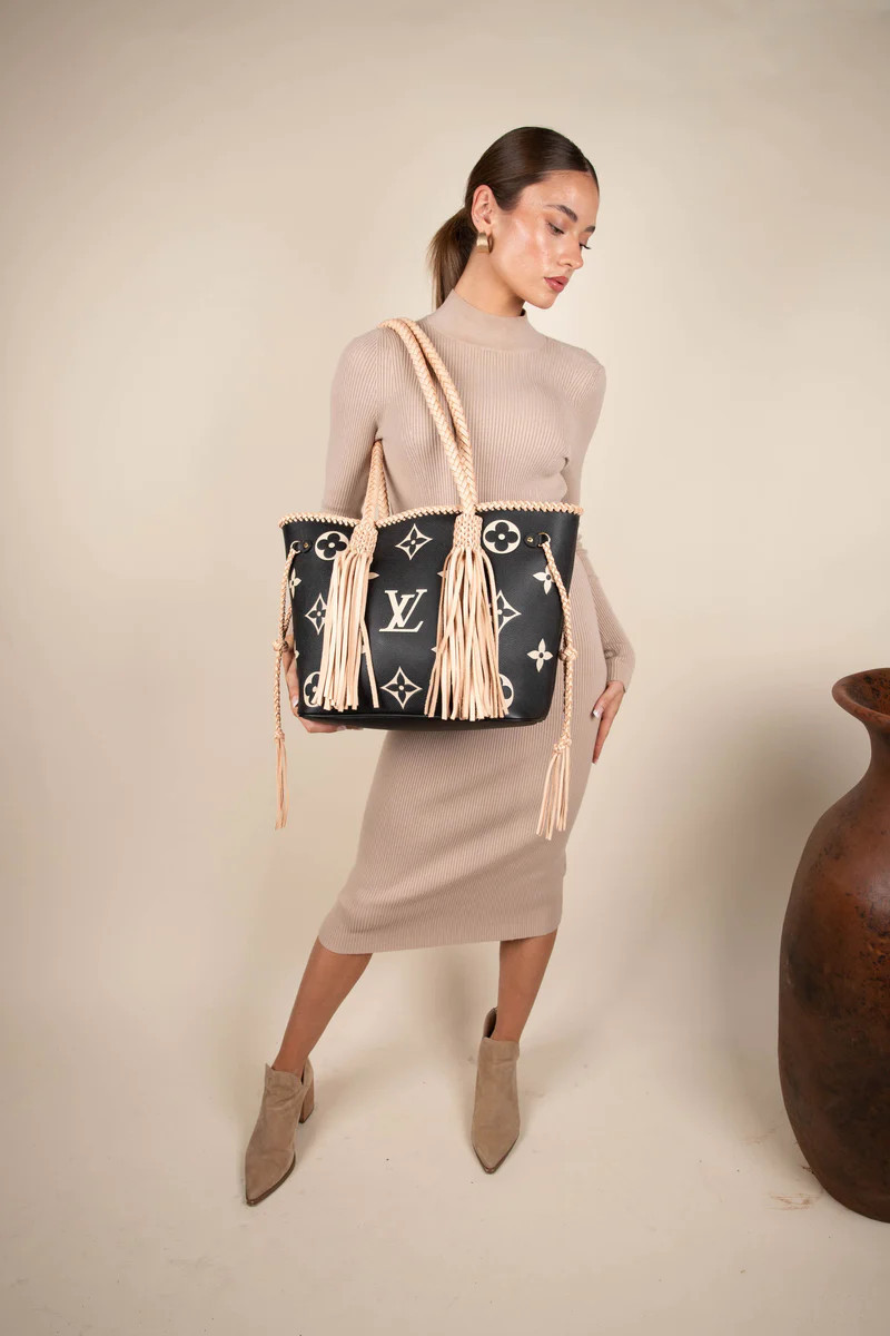 Cream & Black Empreinte Voyager | Vintage Boho