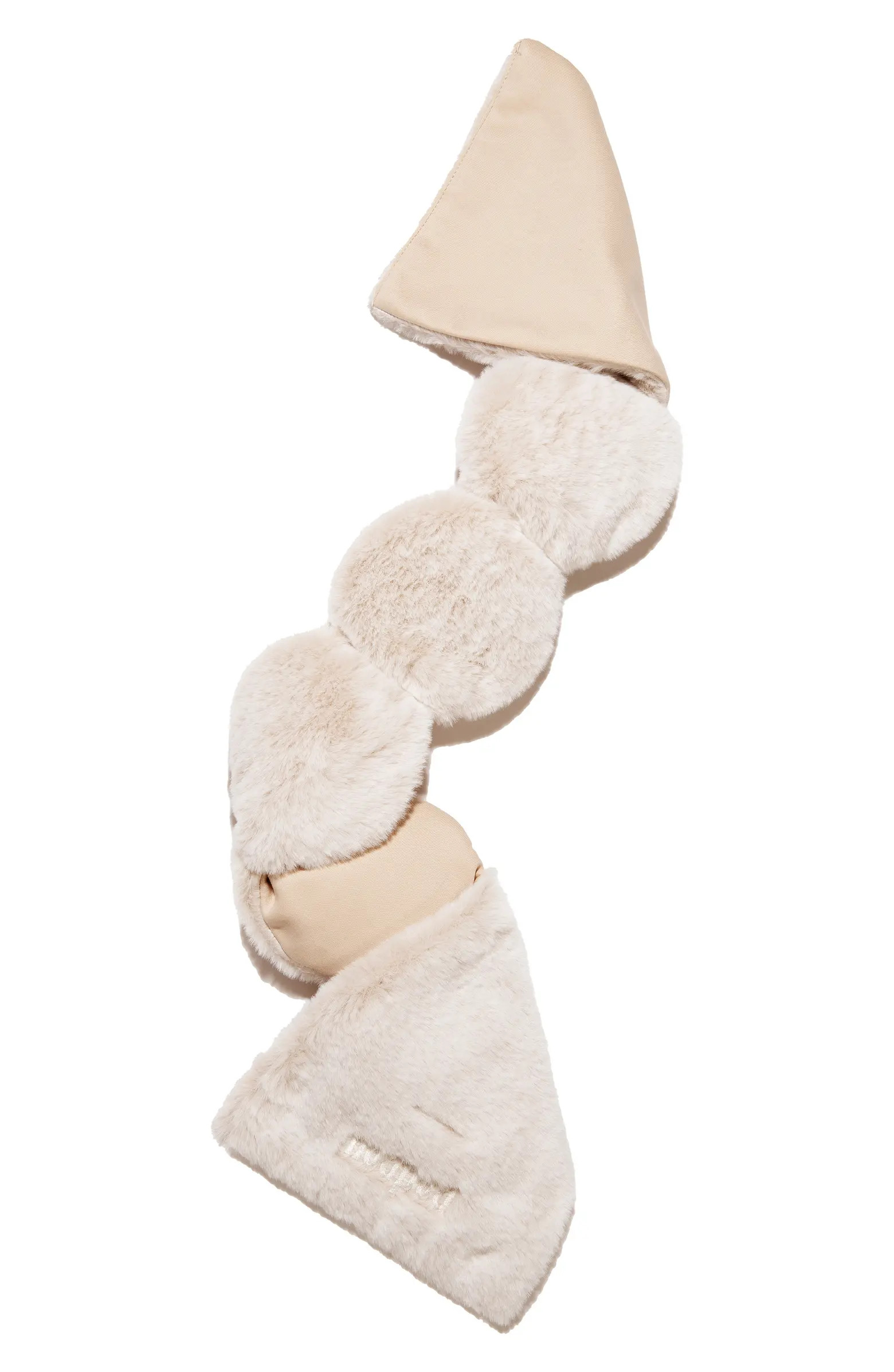 NODPOD Teddy Faux Fur Weighted Sleep Mask | Nordstrom | Nordstrom