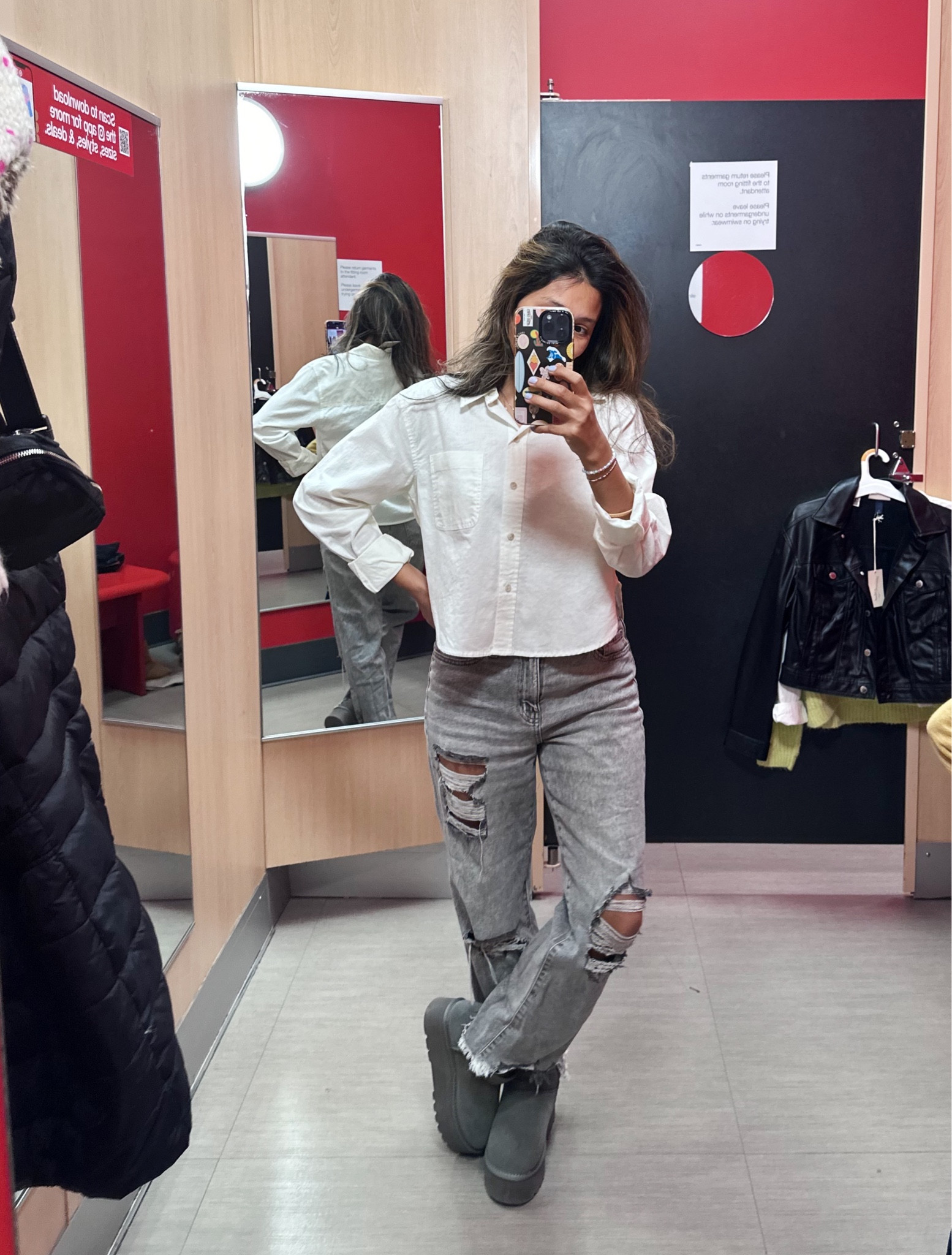 Cropped button up collared shirt is just what i was looking for lately! 

#target #targetstyle #targetfinds #targettops 

#LTKfindsunder50 #LTKworkwear #LTKstyletip