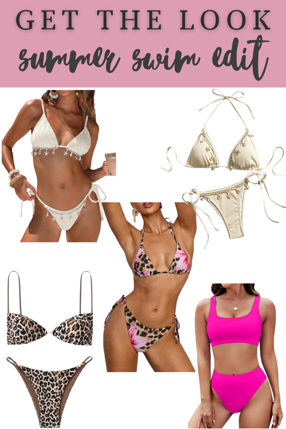 Get The look: Summer Swim Edit 

 #LTKFindsUnder50 #LTKStyleTip #LTKSwim