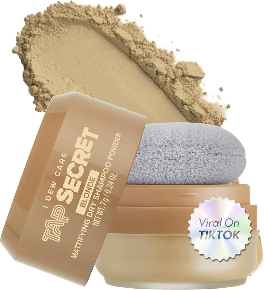 I DEW CARE Tap Secret Mattifying Dry Shampoo Powder - Blonde V2 | Amazon (US)
