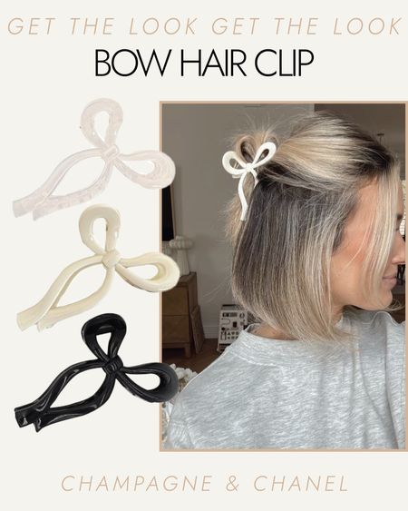 Todays look 🫶 bow hair clip from Amazon. 

#LTKfindsunder50 #LTKSeasonal #LTKstyletip