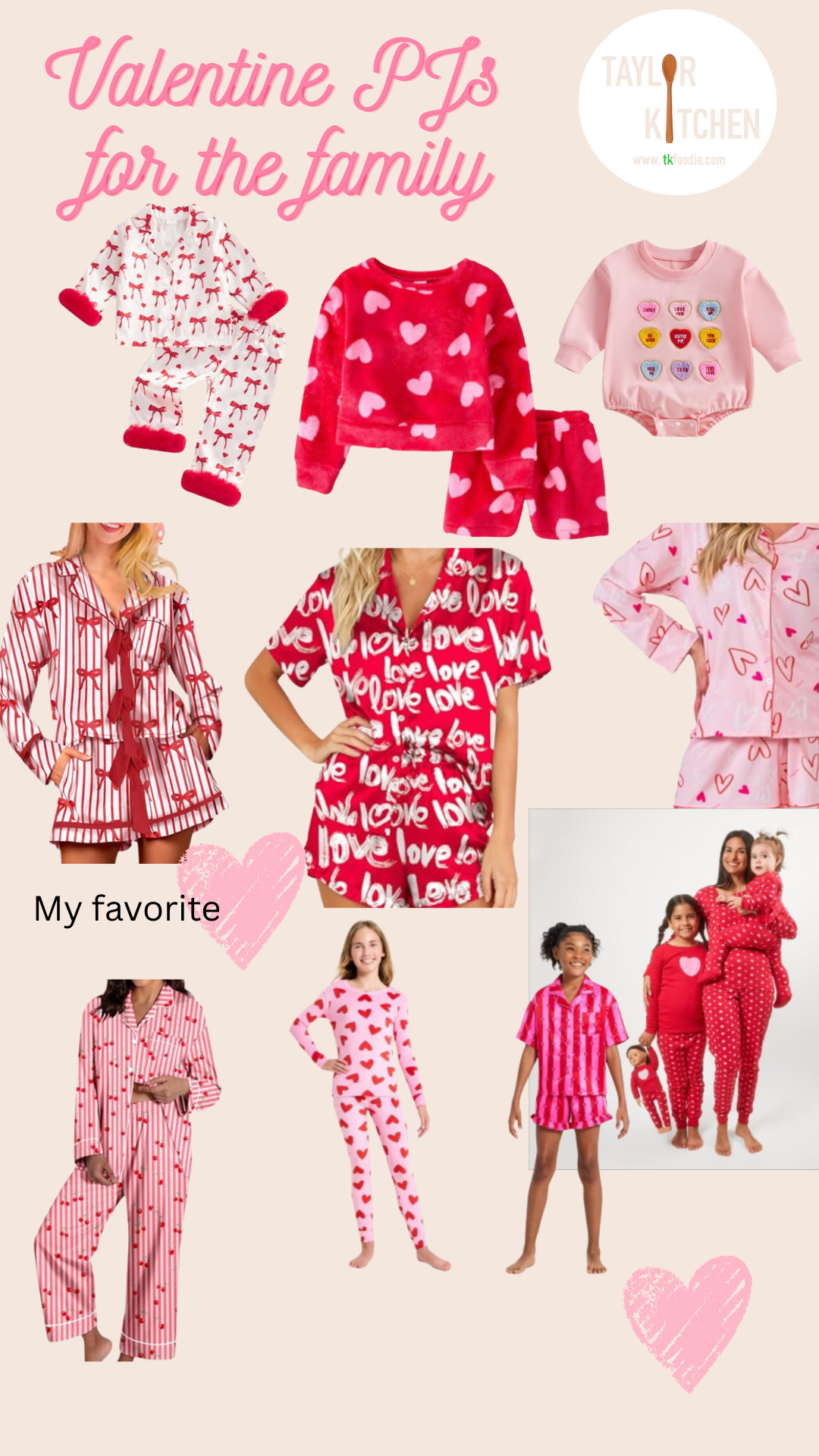 Cutie pie 🥰 PJs for the whole family.  These are so adorable & affordable as well.  Get some for yourself or for the whole fam.  😉
 
All here on my LTK 

 #LTKmomlife #LTKBaby #LTKKids