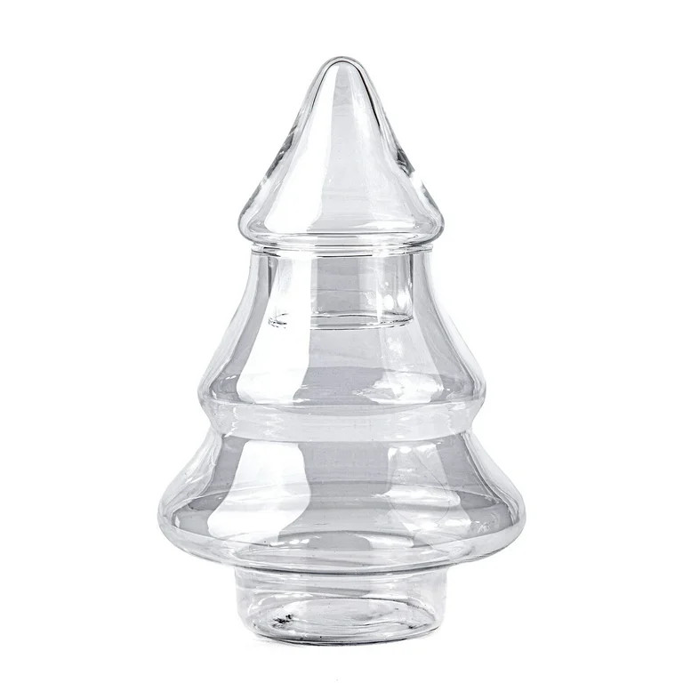 STP Goods  Glass Centerpiece Tabletop Christmas Tree - 10.24" Clear | Walmart (US)