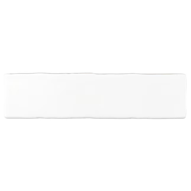 Boutique Ceramic Boutique Crafted White 3-in x 12-in Glazed Ceramic Subway Wall Tile (0.24-sq. ft... | Lowe's