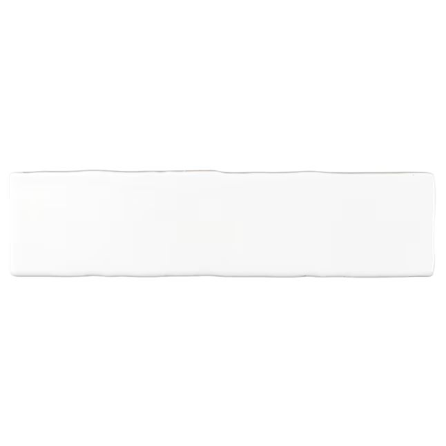 Boutique Ceramic Boutique Crafted White 3-in x 12-in Glazed Ceramic Subway Wall Tile (0.24-sq. ft... | Lowe's