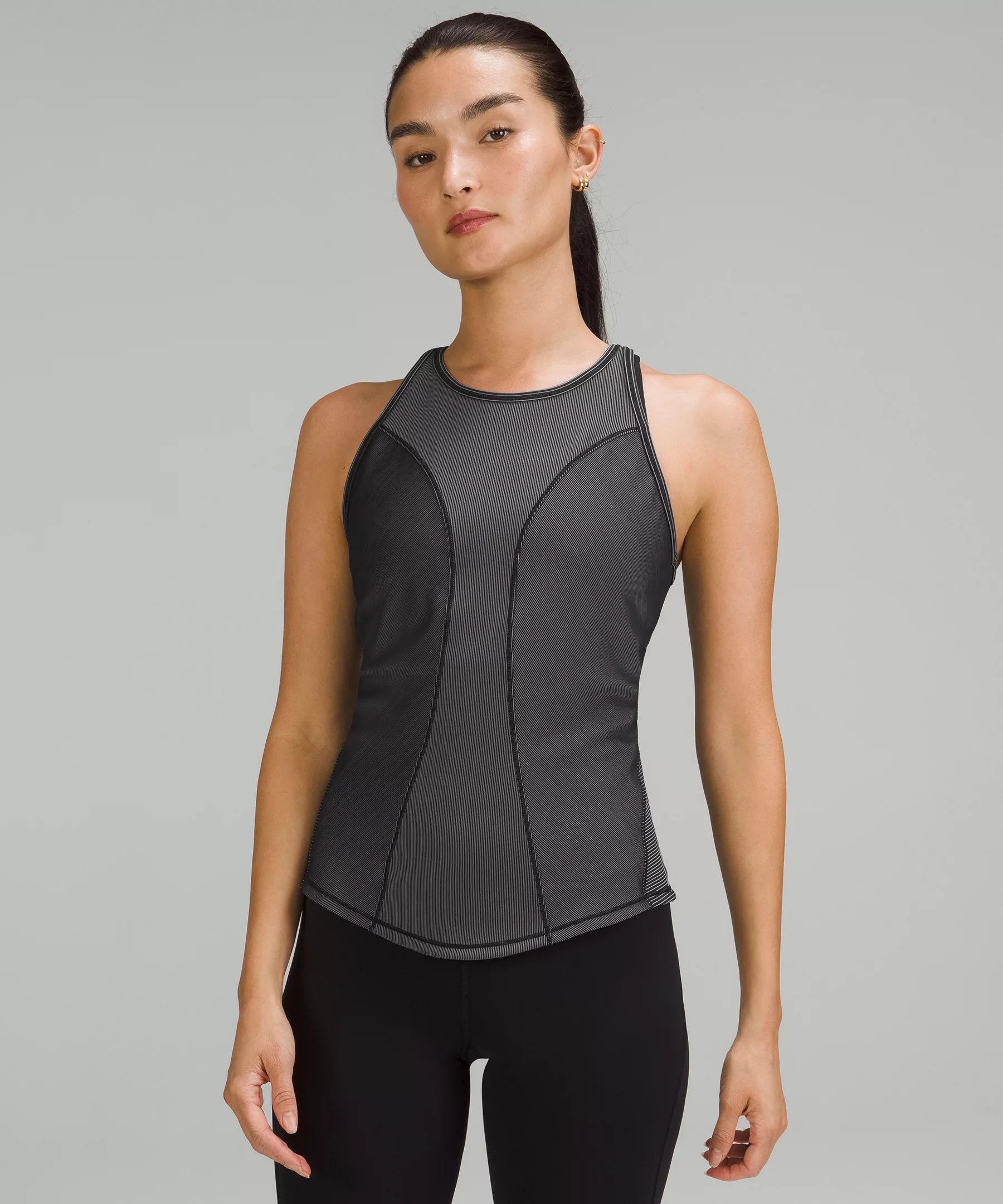 Base Pace Two-Toned Ribbed Tank Top | Lululemon (US)