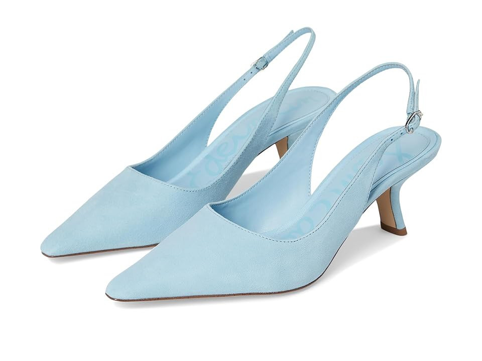 Sam Edelman Bianka Sling Women's Shoes Spring Blue Sd: 5.5 M | Zappos.com